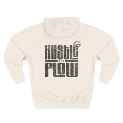 Hustle Flow Motivational Fleece Hoodie