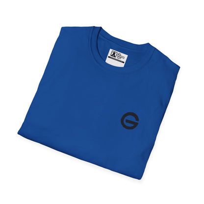 Minimal Monochrome Silhouette Logo Tee