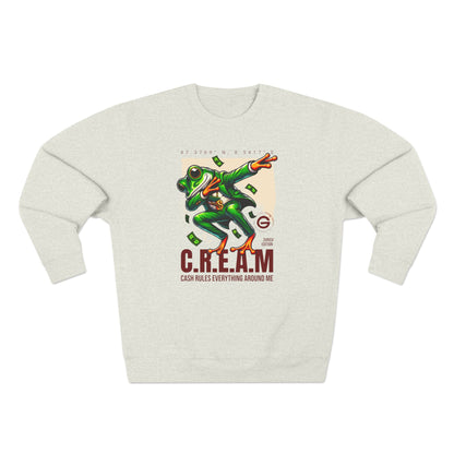 C.R.E.A.M. Frog Graphic Crewneck