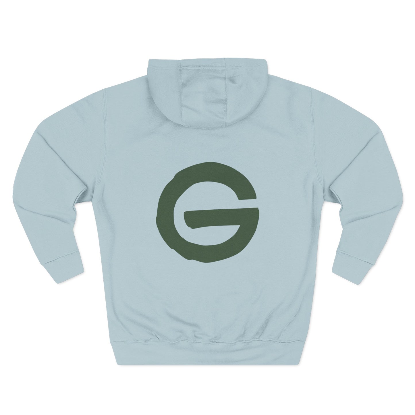 Minimalist Green 'G' Logo Hoodie