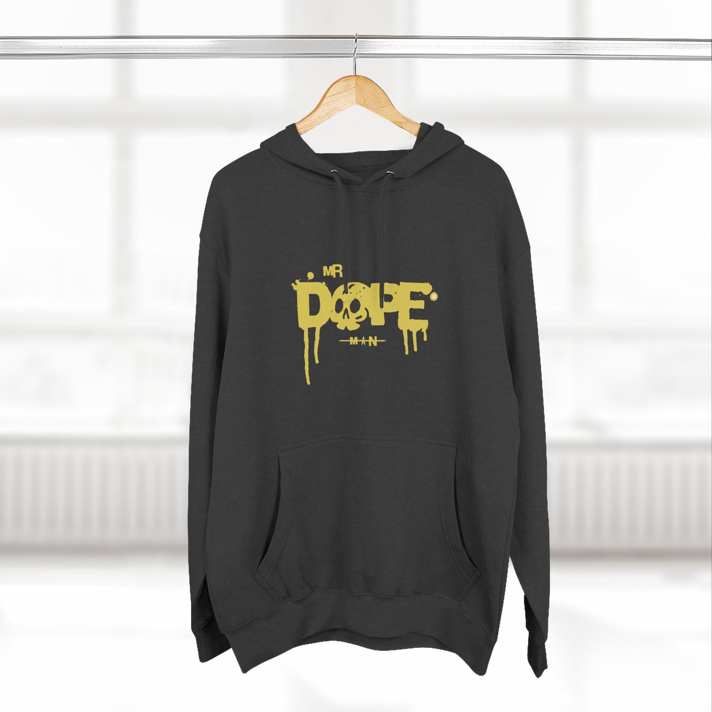 Dope Skull Graffiti Hoodie Urban Streetwear