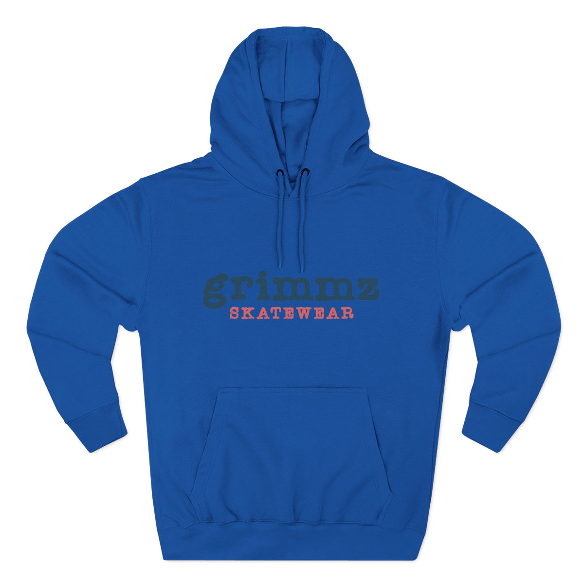 Grimmz Skatewear Fleece Hoodie — Vintage Skate Logo Pullover