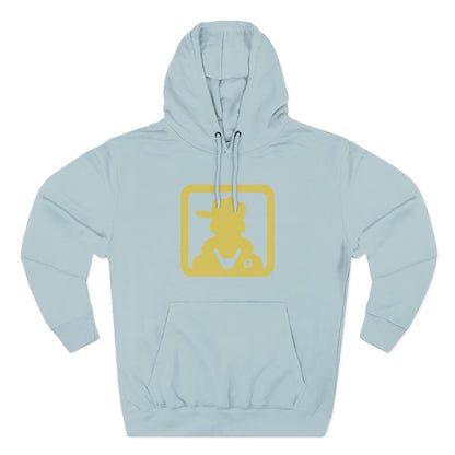 Gold Cowboy Western Hoodie Pullover