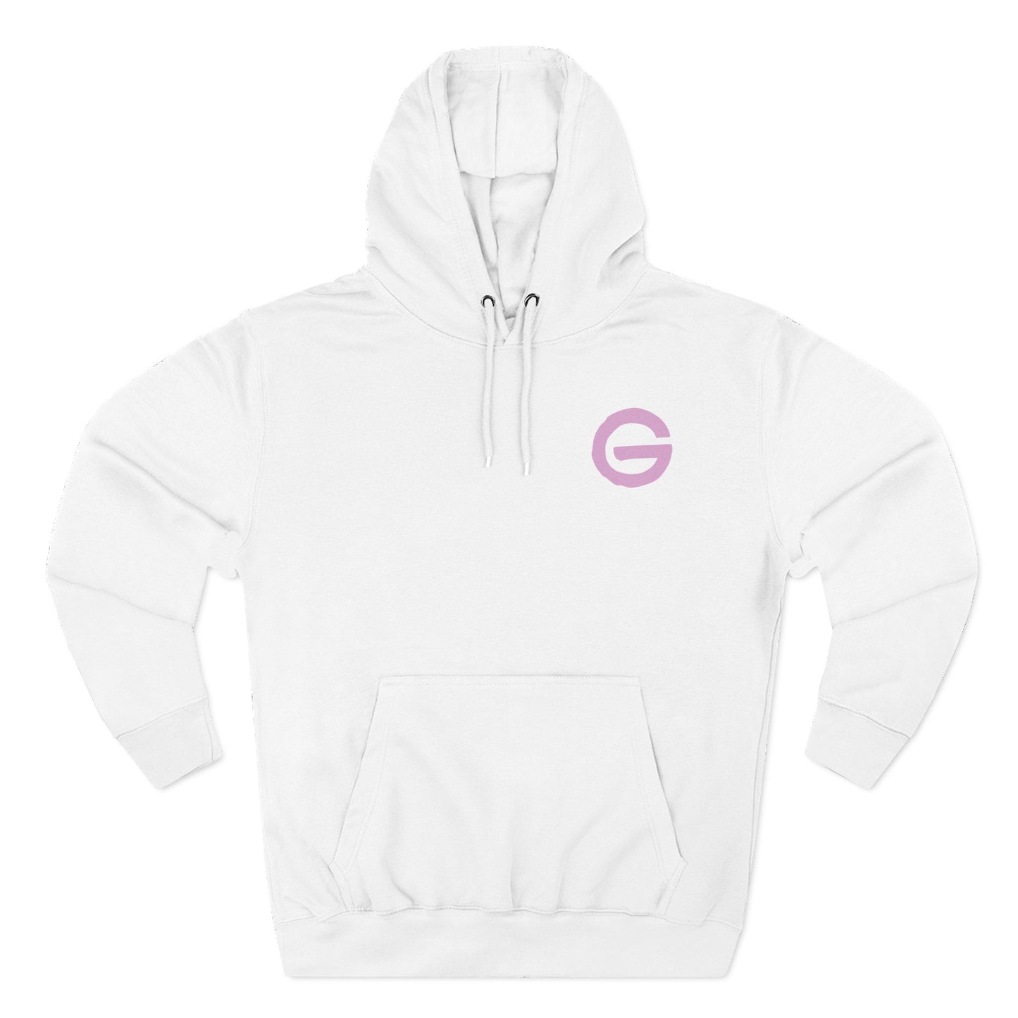 Minimalist Pink G Logo Hoodie