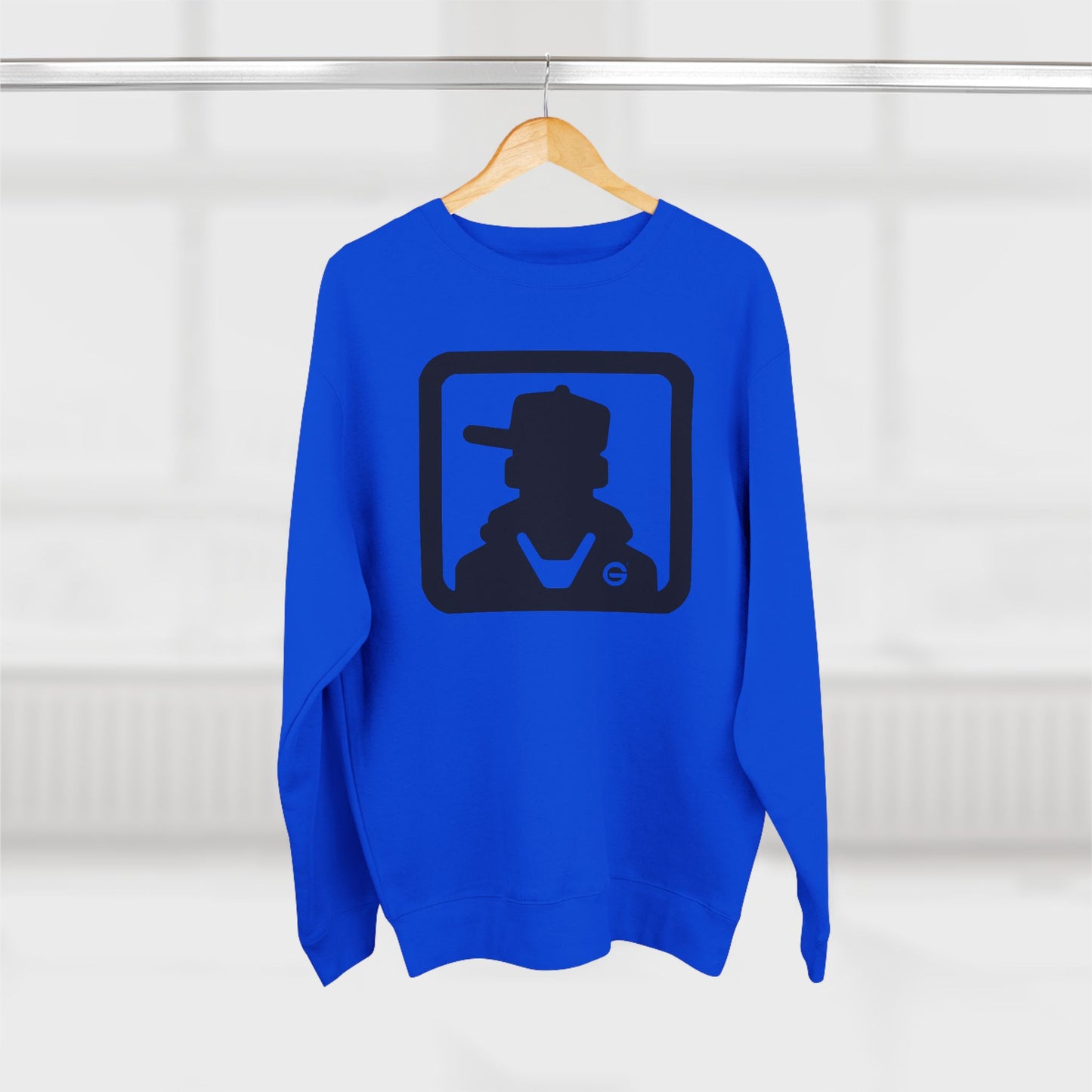 Vintage Detective Silhouette Crewneck Sweatshirt
