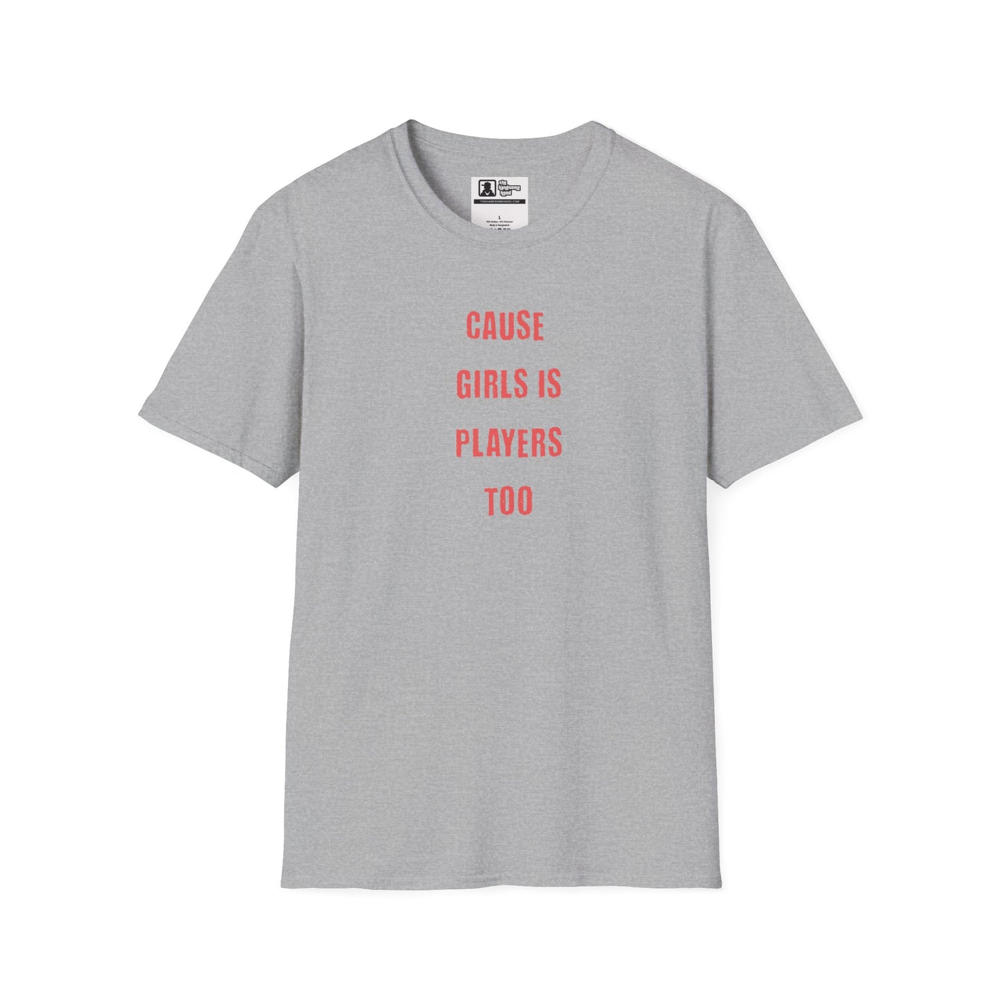 irls Are Players Empowerment Graphic Tee
