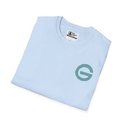 Minimal Teal 'G' Logo T-Shirt