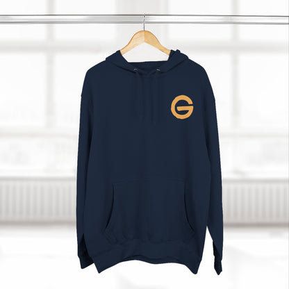 Hustle Flow Retro Gold Hoodie