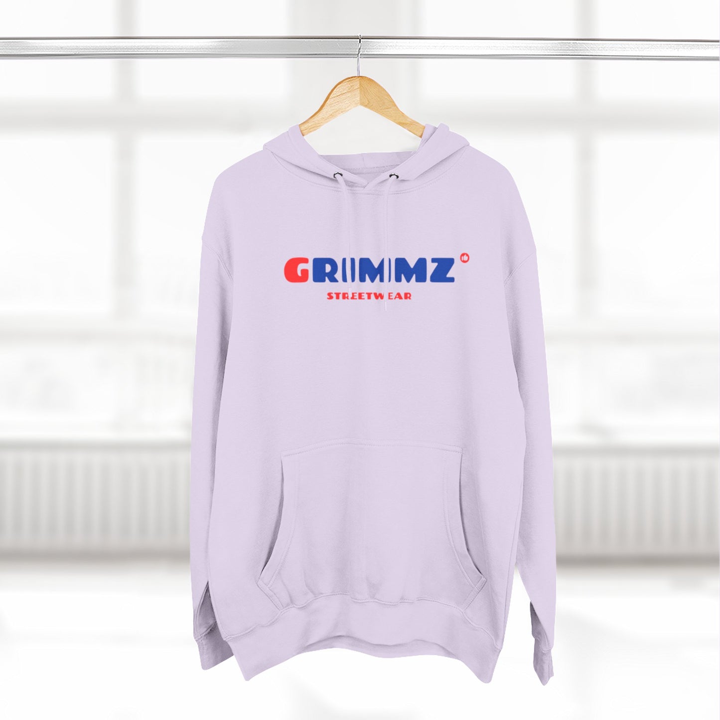 GRIIMZ Bold Red Blue Hoodie