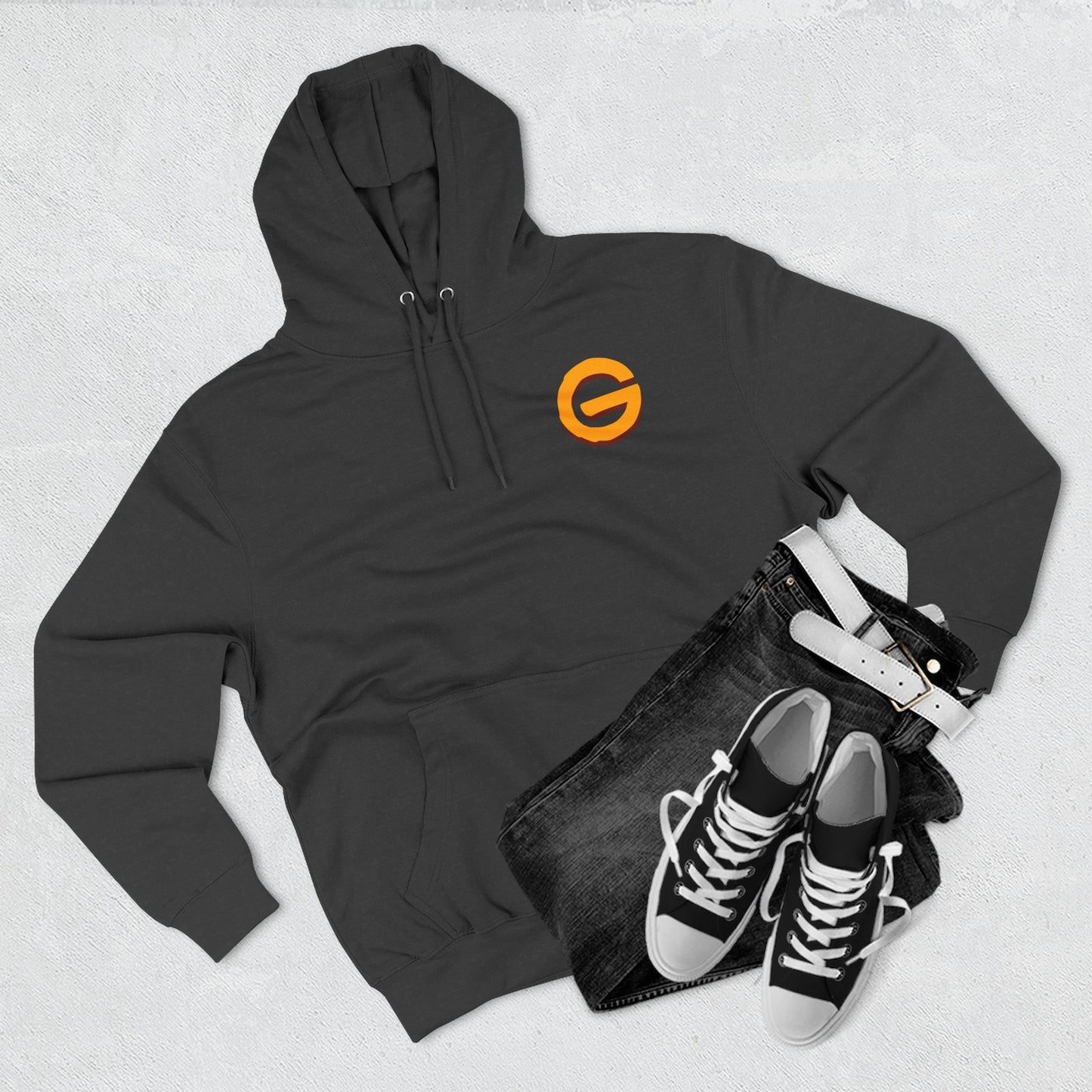 Weirdo Graphic Hoodie — Retro Skate Cartoon Fleece Pullover