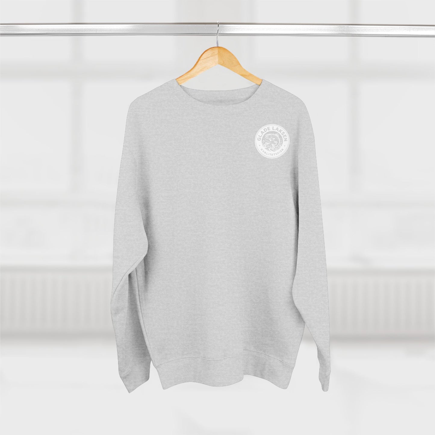 Glade Laksen Scandinavian Fishing Sweatshirt