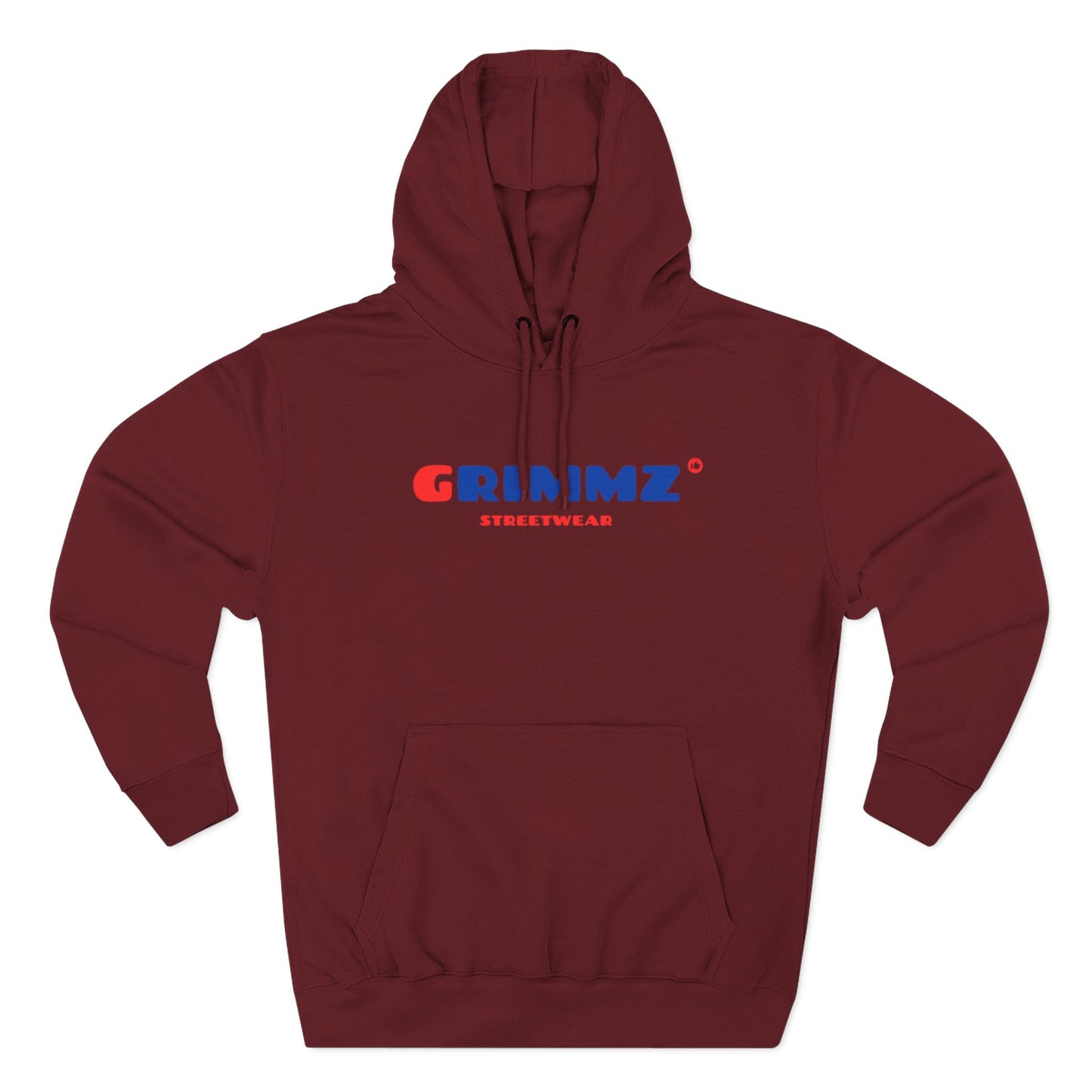 GRIIMZ Bold Red Blue Hoodie