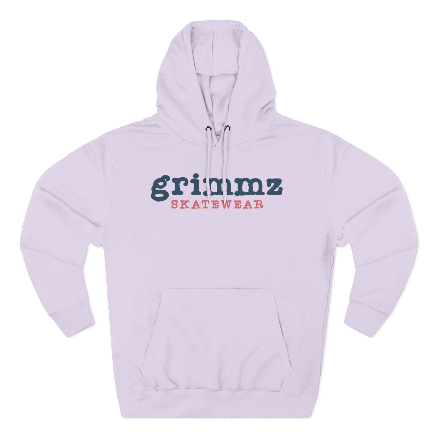 Grimmz Skatewear Fleece Hoodie — Vintage Skate Logo Pullover