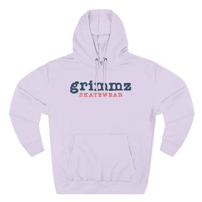 Grimmz Skatewear Fleece Hoodie — Vintage Skate Logo Pullover
