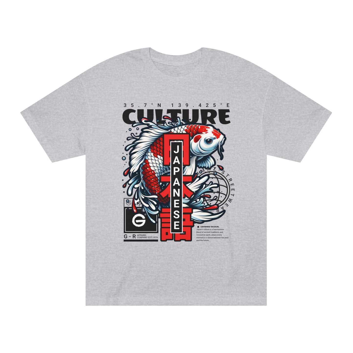 Japanese Koi Culture Graphic Tee
