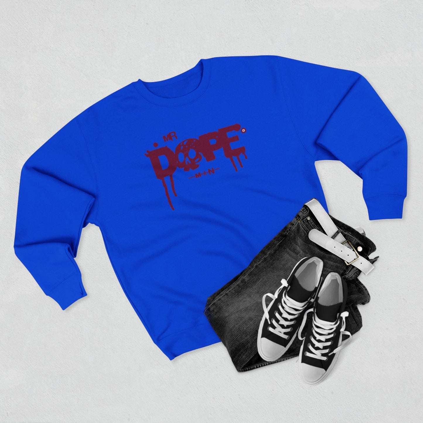 Mr dope man Unisex Crewneck Sweatshirt