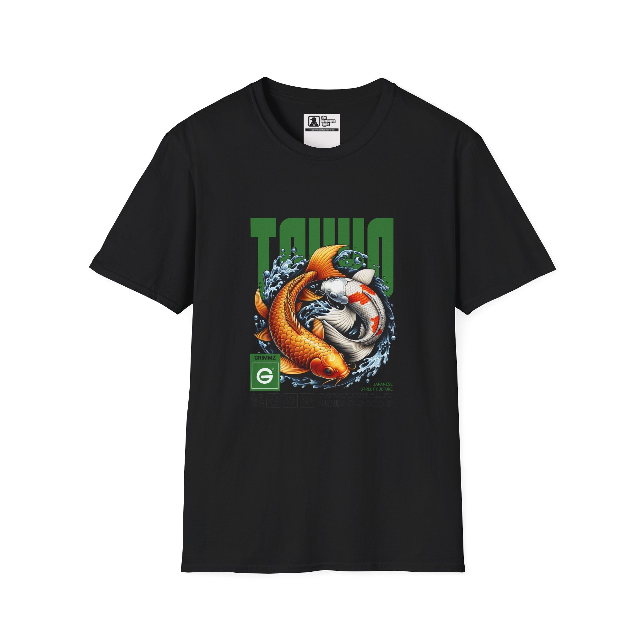 Koi Fish Tokyo Graphic T-Shirt – Japanese Wave Art Tee