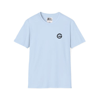 Minimal Monochrome Silhouette Logo Tee