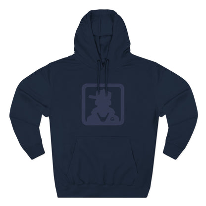 Minimalist Cowboy Silhouette Hoodie — Western Graphic Pullover