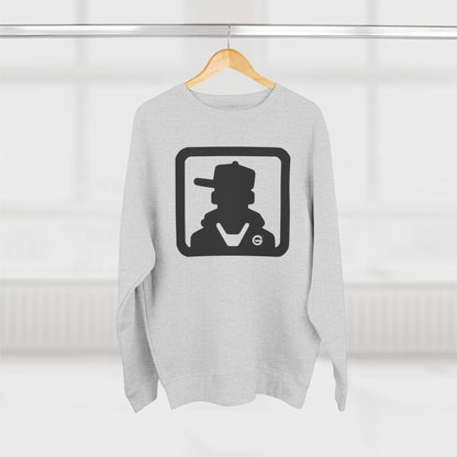 Vintage Detective Silhouette Crewneck Sweatshirt