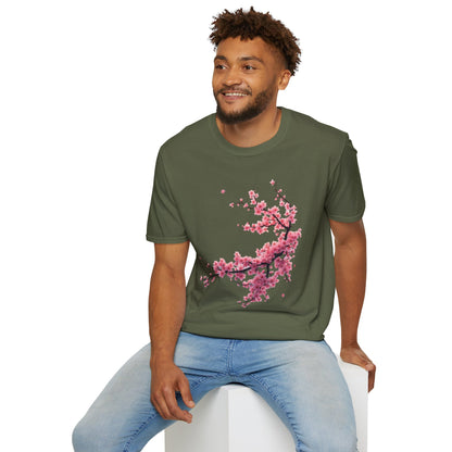 Cherry Blossom Tee — Pink Sakura Floral T-Shirt