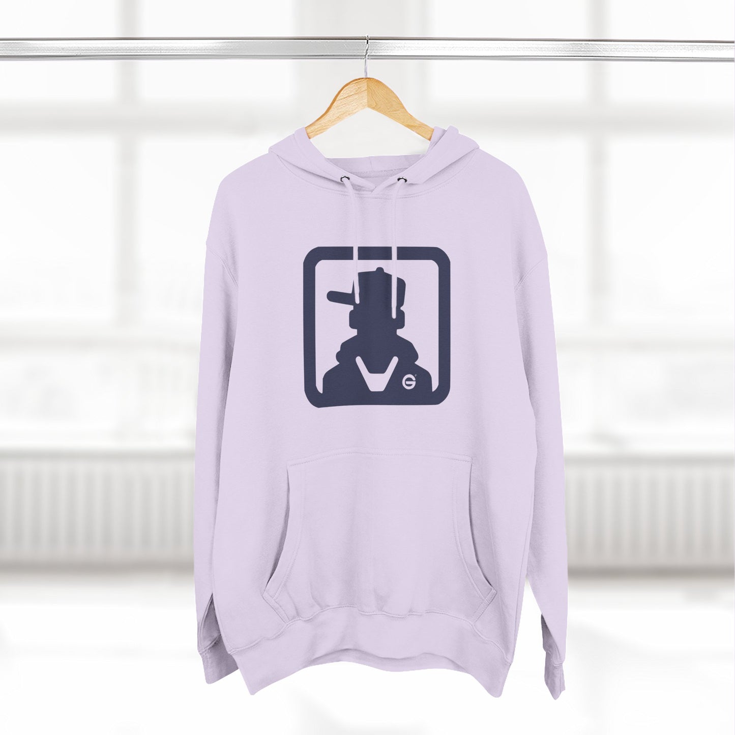 Minimalist Cowboy Silhouette Hoodie — Western Graphic Pullover