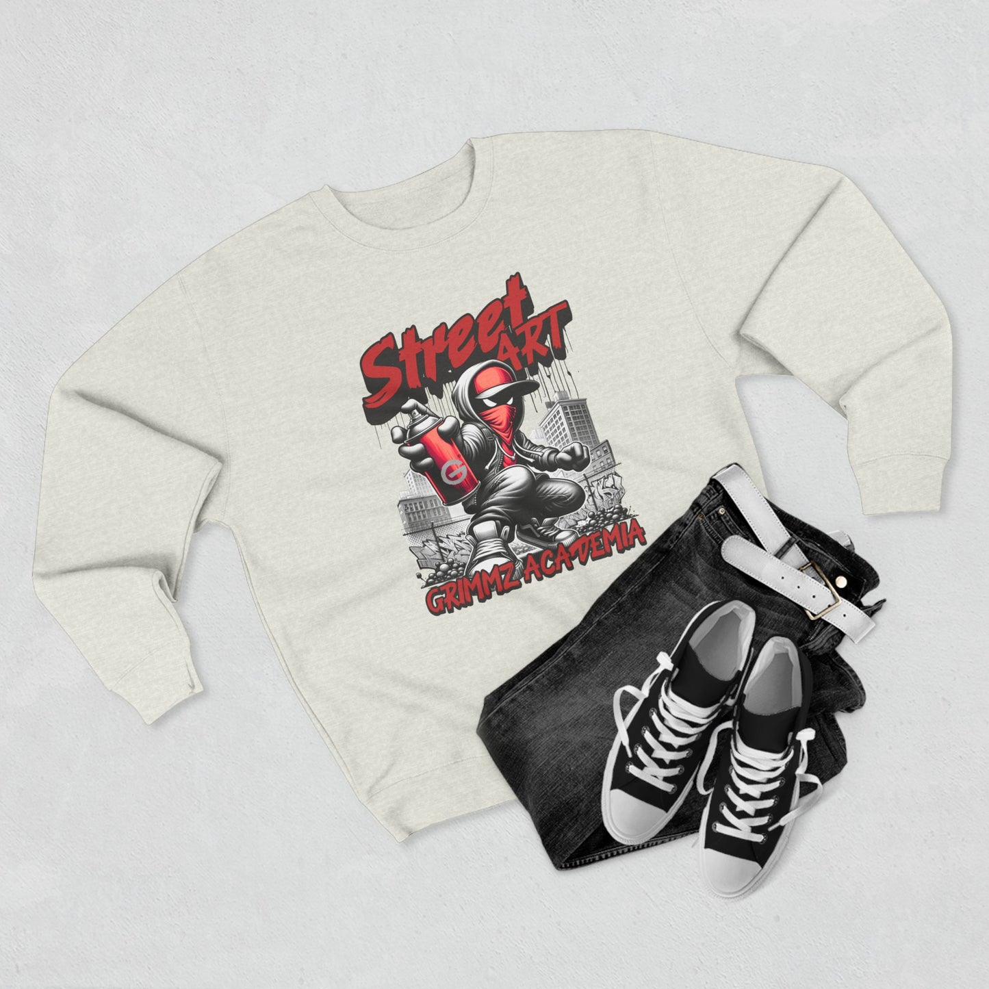 Street Art Graffiti Skater Sweatshirt