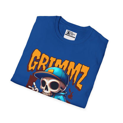 Grimmz Skull Skateboard T-Shirt