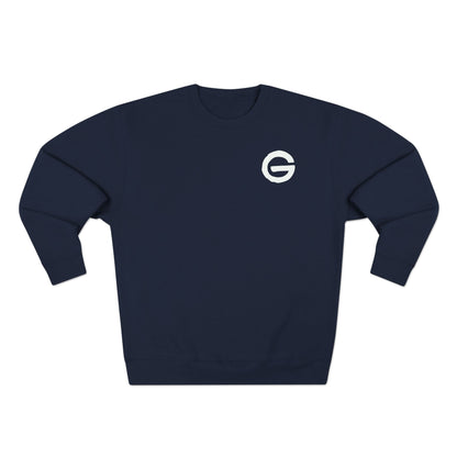 Crewneck Sweatshirt Minimal Logo Casual Pullover
