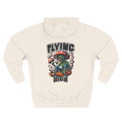 Flying High Mushroom Skateboard Hoodie