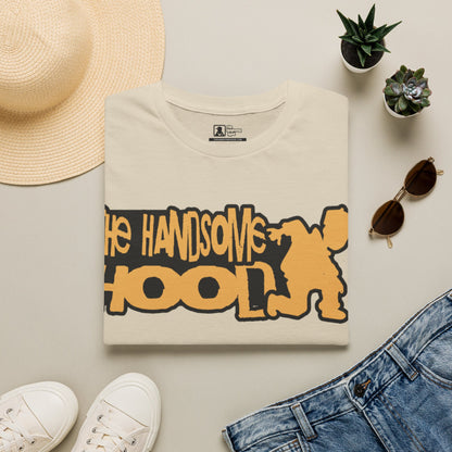 Handsomeschool Graphic T‑Shirt — 'The Handsome Hool' Retro Mascot Tee