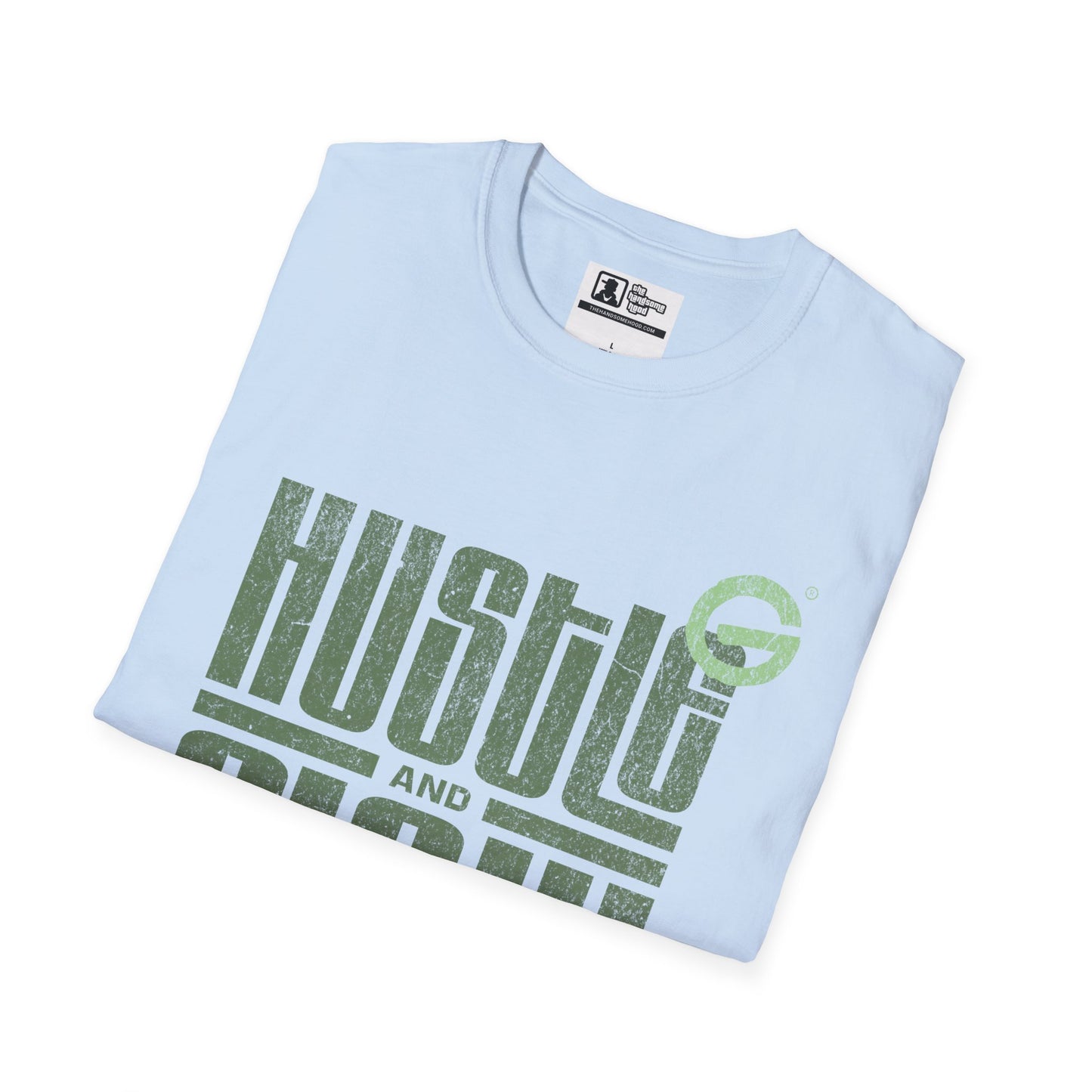 Hustle and Flow T-Shirt — Vintage Green Graphic Tee