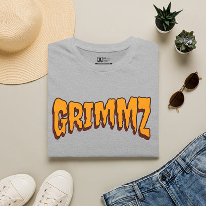 Grimmz Orange Drip Logo T-Shirt