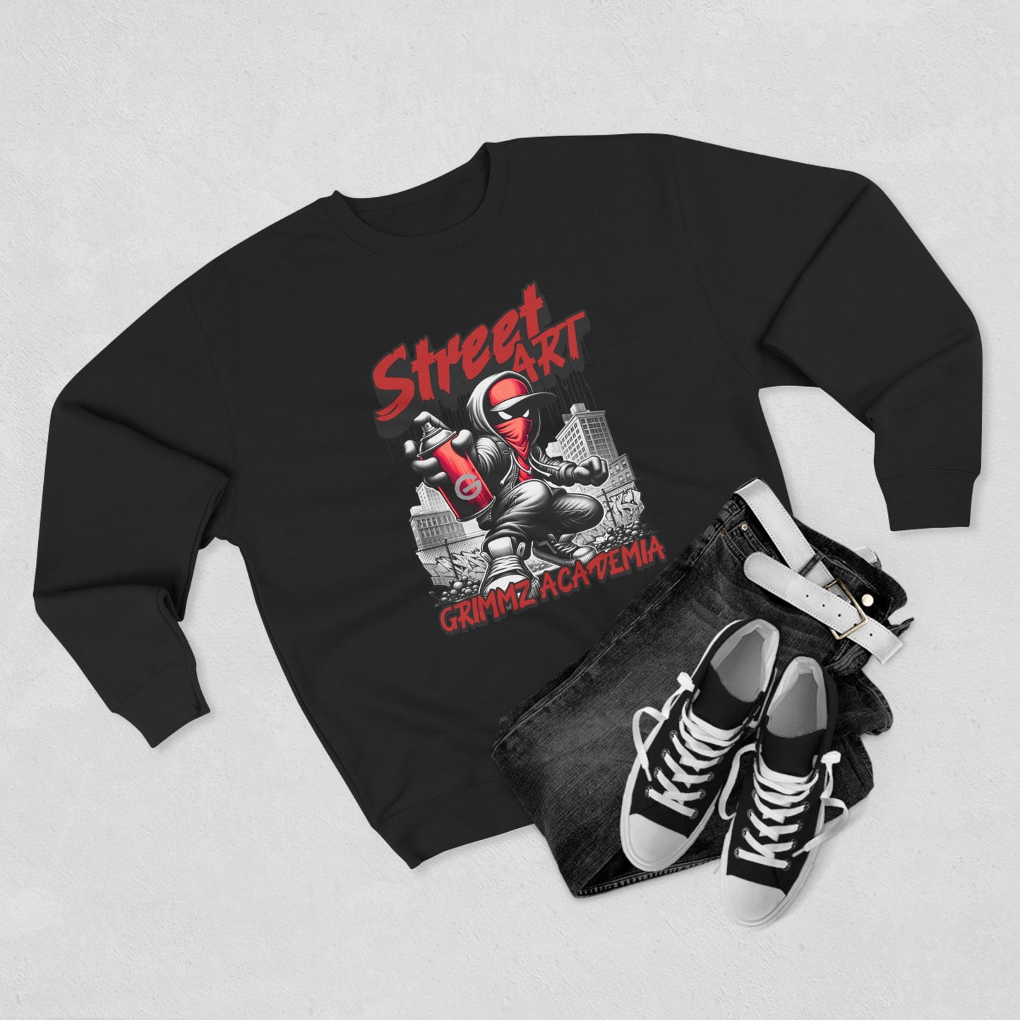 Street Art Graffiti Skater Sweatshirt