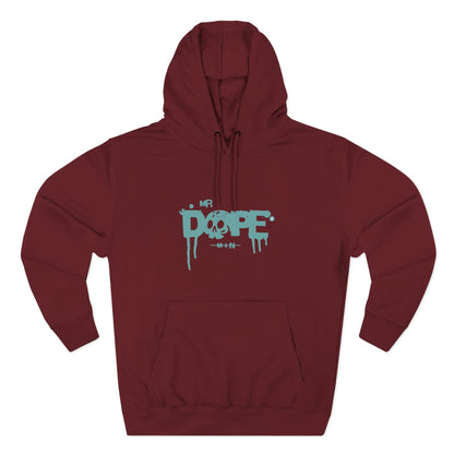 Dope Skull Fleece Hoodie Graphic Streetwear