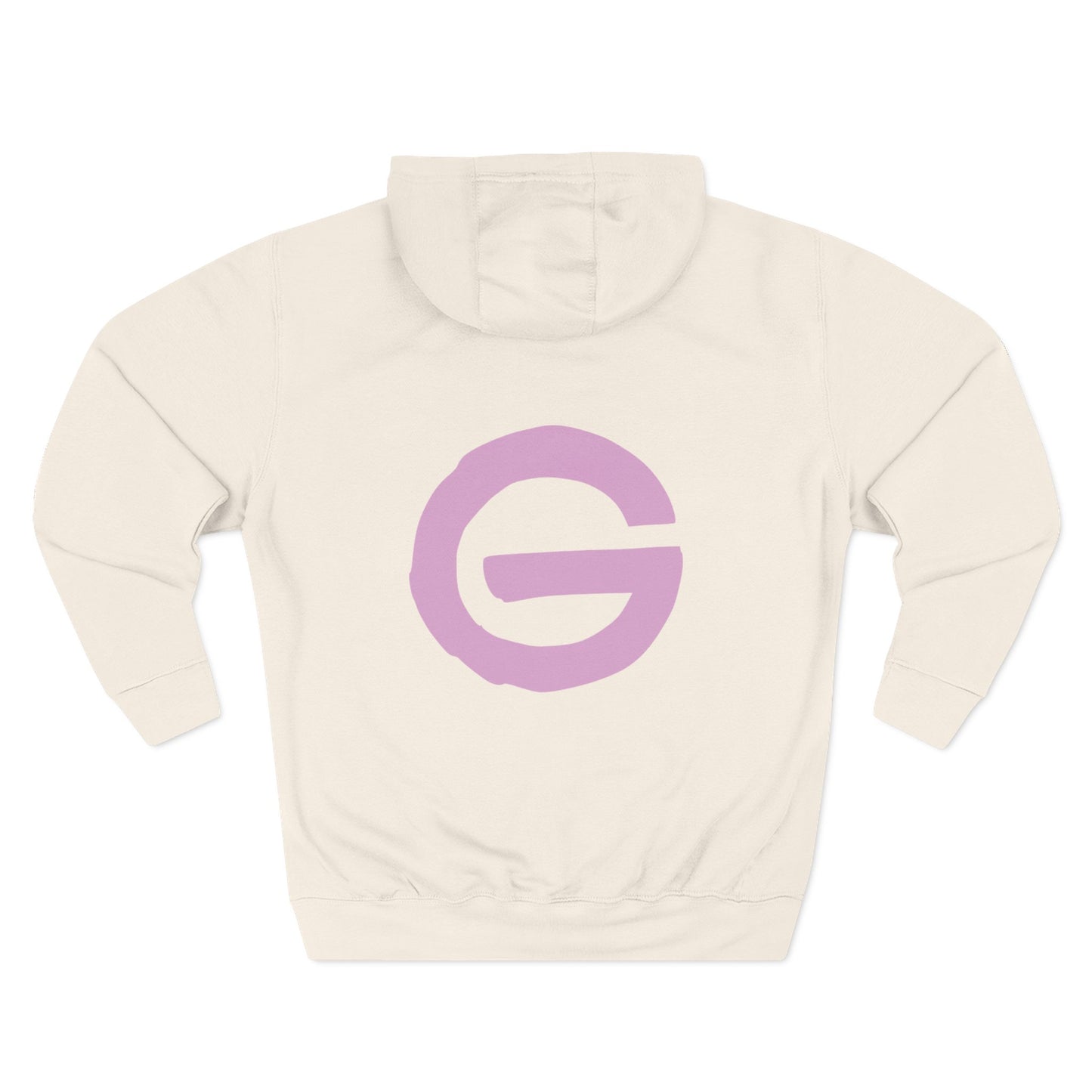 Minimalist Pink G Logo Hoodie