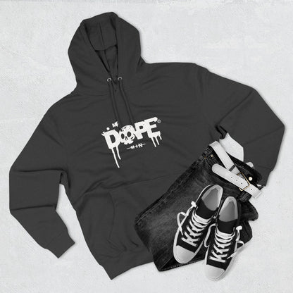 Classic White Three-Panel Hoodie