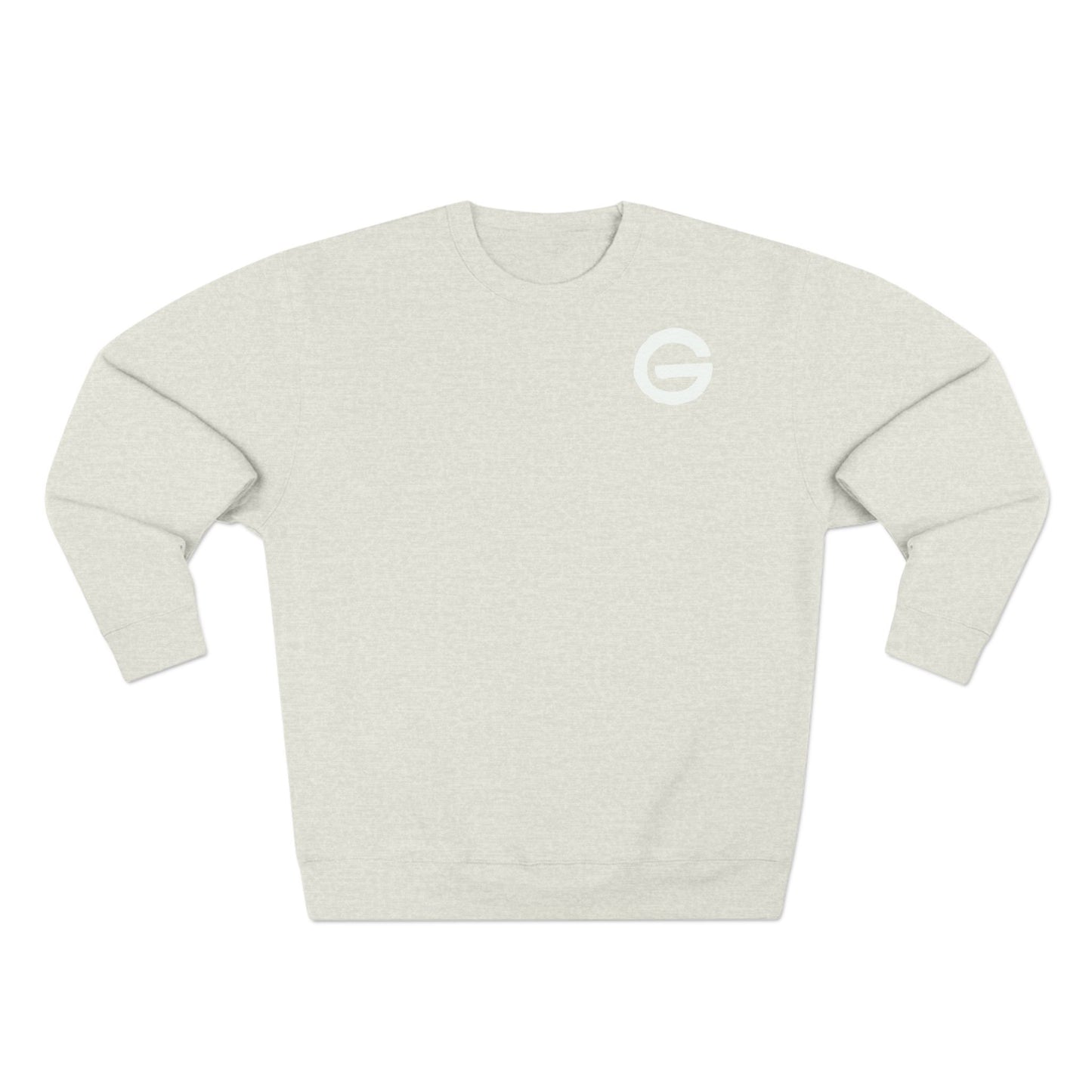 Skeleton Skate Crewneck Sweatshirt — "Fall Seven Ride Eight" Graphic