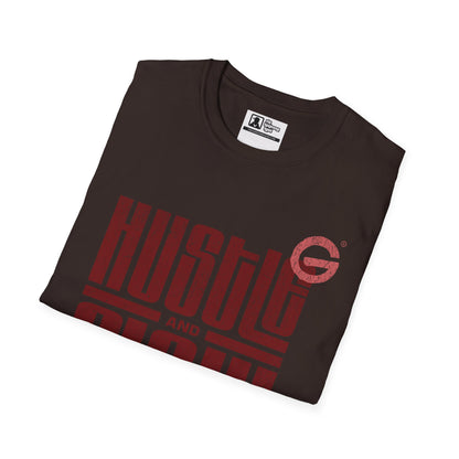 Hustle Flow Motivational Streetwear Tee