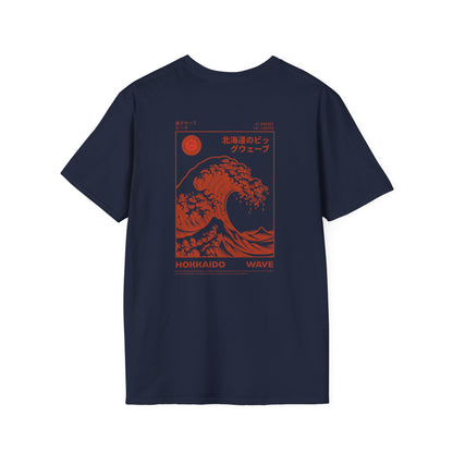Hokkaido Wave Japanese Graphic Tee