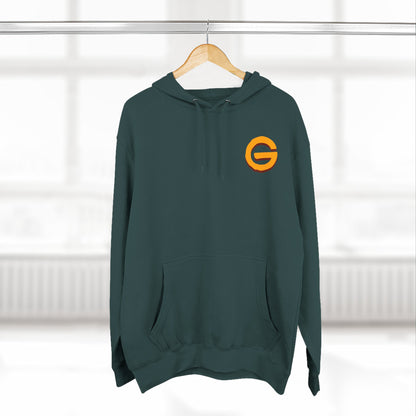 Weirdo Graphic Hoodie — Retro Skate Cartoon Fleece Pullover