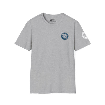 Glade Laksen Kvalitetsfisk T-Shirt — Vintage Salmon Fishing Tee