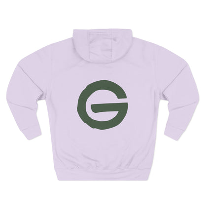 Minimalist Green 'G' Logo Hoodie