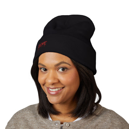Dope Streetwear Knit Cuffed Beanie