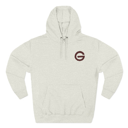 Minimalist 'G' Logo Hoodie Three-Panel