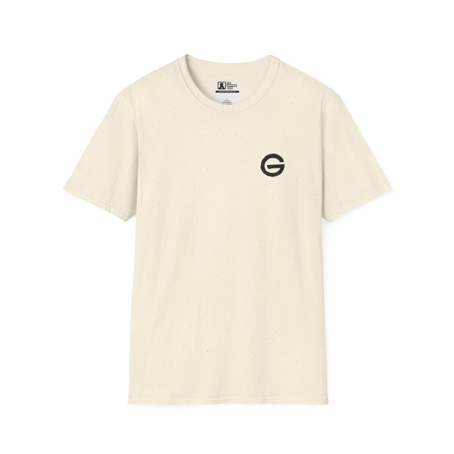 Minimal Monochrome Silhouette Logo Tee