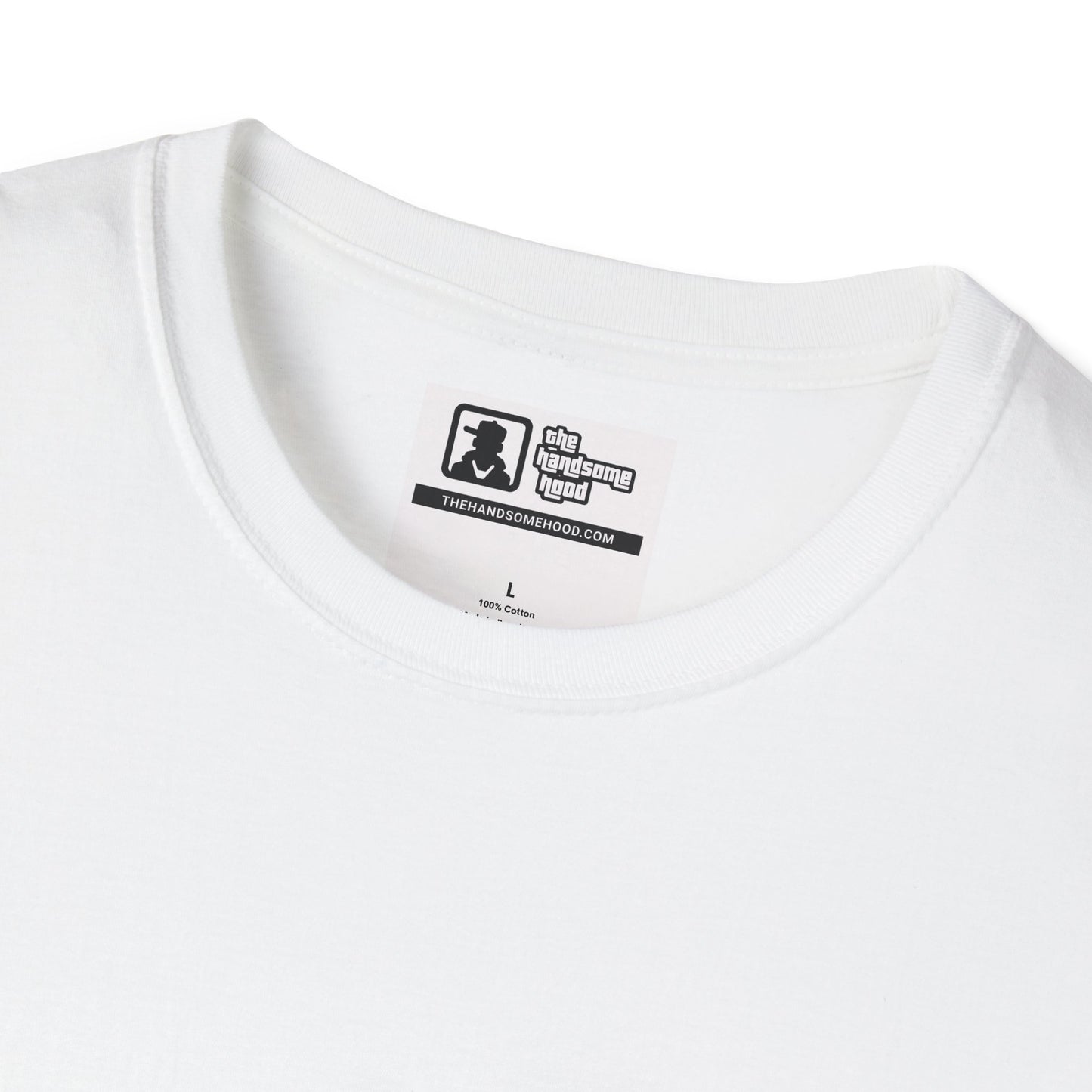 Minimal Monochrome Silhouette Logo Tee