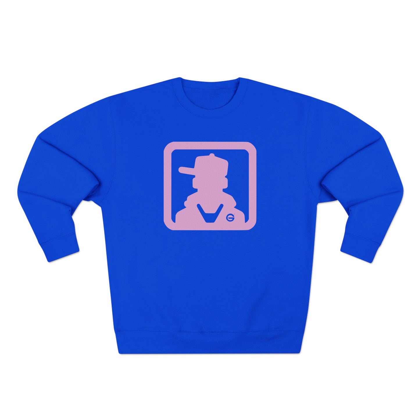 Retro Pink Silhouette Crewneck Sweatshirt