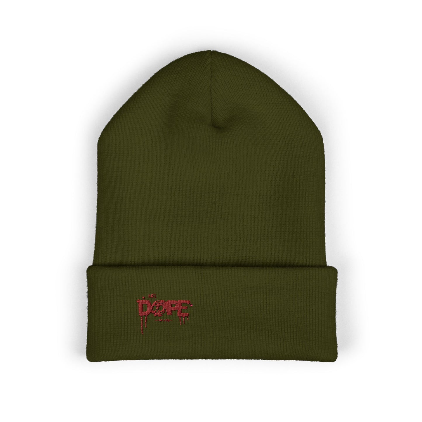 Dope Streetwear Knit Cuffed Beanie