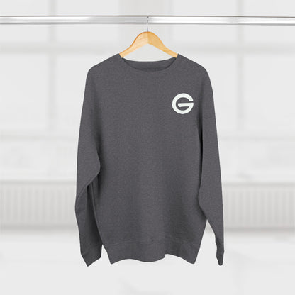 Crewneck Sweatshirt Minimal Logo Casual Pullover